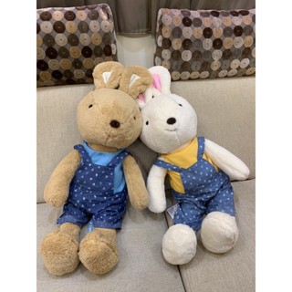 Joy rabbit 絨毛娃娃 兔子絨毛娃娃 兔子毛絨玩偶 可愛兔子娃娃 小白兔娃娃