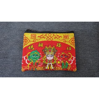 零錢包 錢包 有錢真好 媽祖 千順將軍 ☆現貨 模型 廟會 公仔 小神像 陣頭 文創 模擬☆ [蝦米龍馬鶴]