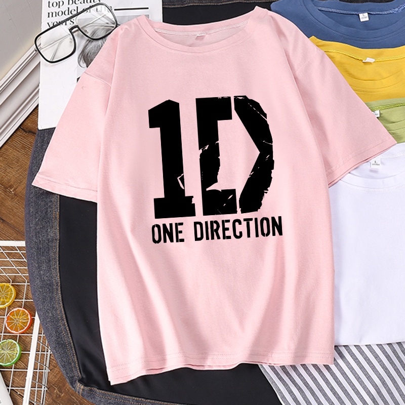 One Direction T Shirt 英國單向樂隊1D周邊印花休閑百搭T恤打底