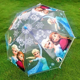 【阿樂】🦄兒童雨傘女卡通幼兒園小童公主透明小傘男小學生一年級長柄自動傘自動傘兒童傘直傘小朋友雨傘幼童雨傘卡通雨傘