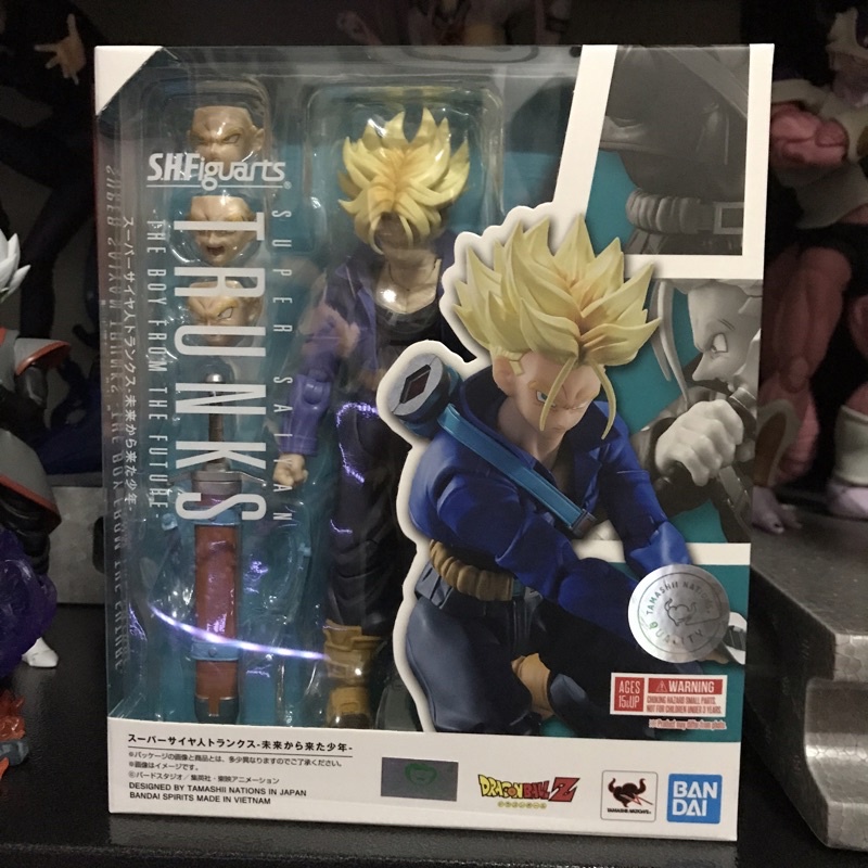 初版 二手 S.H.Figuarts SHF 七龍珠 代理版 超級賽亞人 特南克斯 來自未來的少年