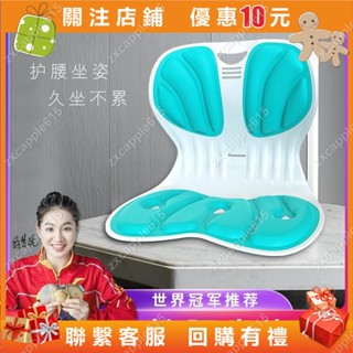 護腰坐墊 坐墊 矯正坐墊 靠墊 靠背坐墊 靠背一體坐墊 靠枕 減壓坐墊 記憶棉花瓣墊 辦公室坐墊#zxcapple615