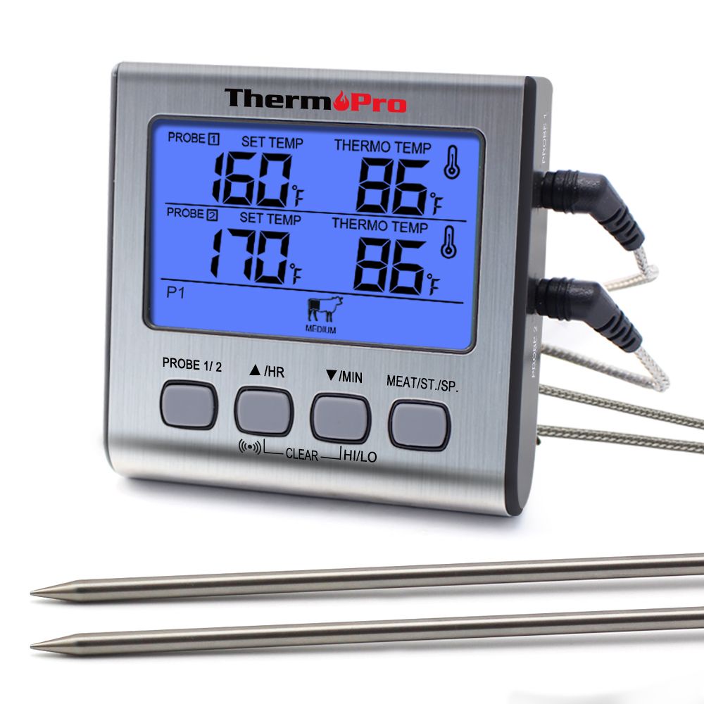 ThermoPro TP17 Digital Kitchen Thermometer For Oven Barbecue