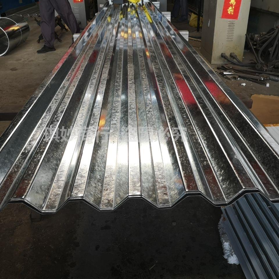 鋼板750型鍍鋅瓦楞板 樓承板 1毫米厚 基板 隔樓板