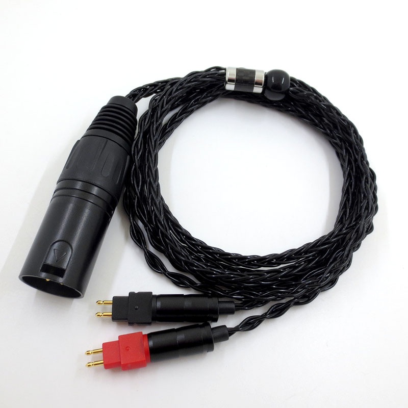 ☃▪✺XLR卡儂頭耳機線適用于森海HD580 HD600 HD650 HD660S