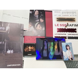 LESSERAFIM正規一UNFORGIVEN 拆賣賣場2 貼紙 磁鐵 立牌 寫真書 專輯