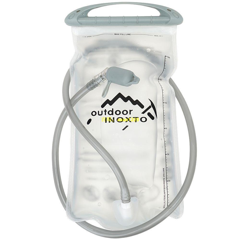 『戶外水袋』新款戶外飲水袋便攜折疊大 容量1.5L-2L運動登山騎行加厚水袋