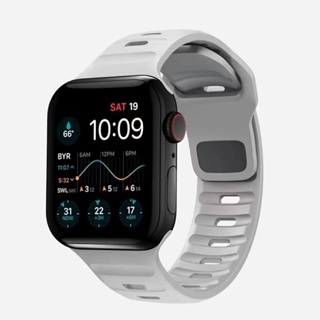 Spigen錶帶 Apple Watch S8 ultra手錶帶 S7/S6/S5/S4 SE 38~45/49 矽膠