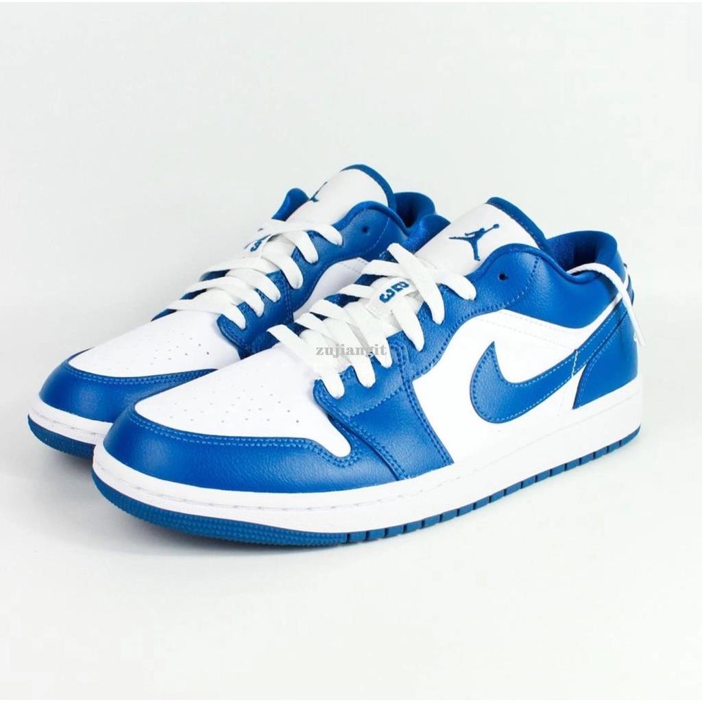 Nike Air jordan 1 Low Marina Blue 白藍 休閒鞋 籃球鞋 DC0774-114