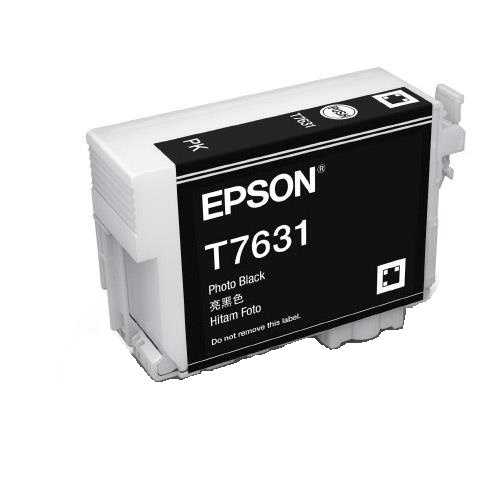 EPSON 愛普生 C13T763100 極致黑墨水匣 原廠墨水匣 T763100 極致黑 (SC-P607適用)