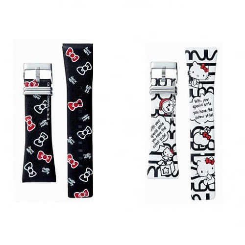 EPSON 愛普生 現貨 Hello Kitty 凱蒂貓派對黑錶帶 凱蒂貓甜心白錶帶 手錶