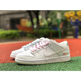Nike SB Dunk Low 白色 彩虹漸變 刮刮樂 低幫 滑板鞋 DR4876-100