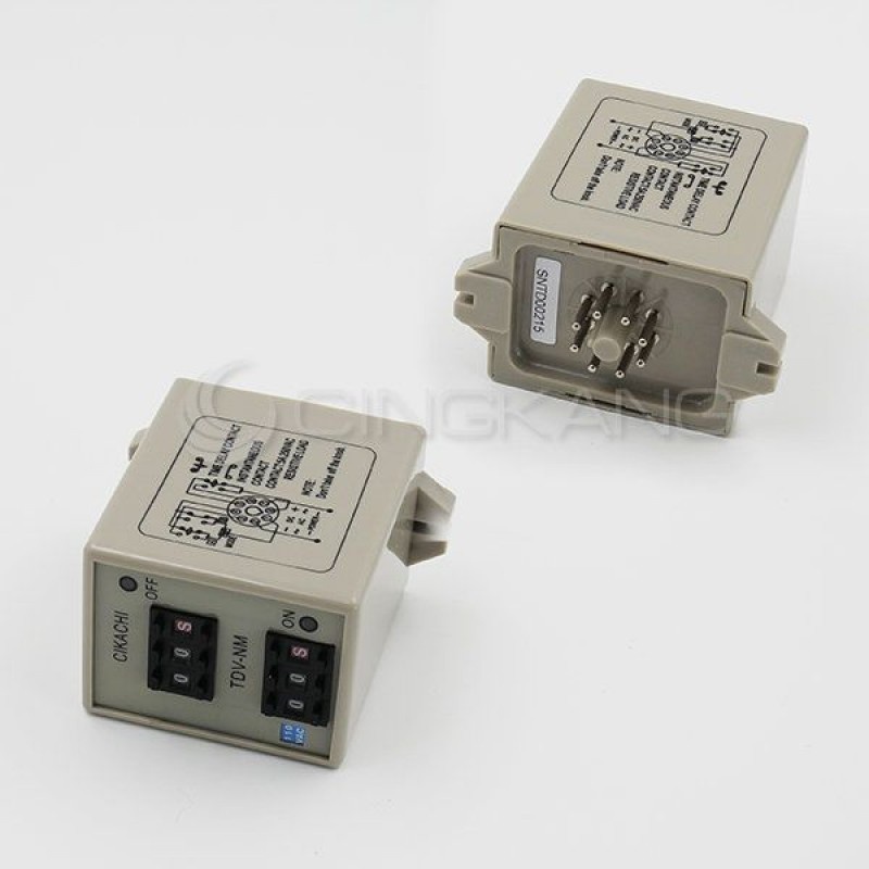 京港電子⚡TDV-NM-110V 數位雙調多段限時繼電器