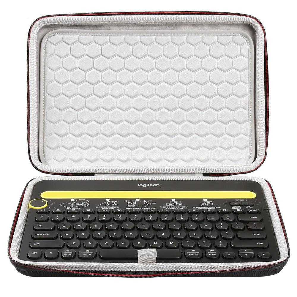 【邂逅生活】適用羅技K480鍵盤包收納包 無線藍牙鍵盤保護包耐壓抗摔