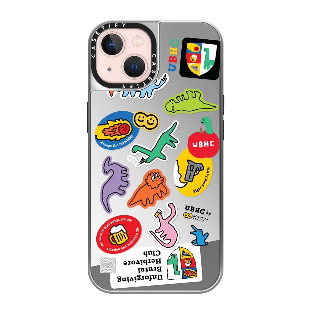 CASETiFY 保護殼 iPhone 13 Mini/13/13 Pro/13 Pro Max UBHC Sticker 小恐龍貼紙