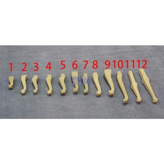 diy娃娃屋doll house迷你傢俱零件 手工配件袖珍櫃子茶幾腿桌椅腿 偶嶼