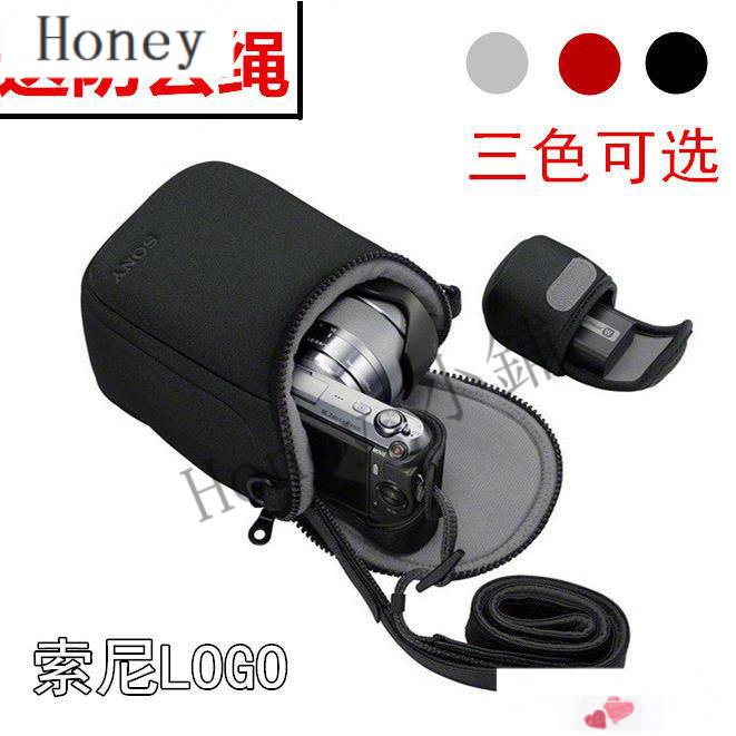 【台湾精選】SONY索尼ILCE-A5100 A6000 NEX-7 5R 5T 5N F3微單相機包 保護套 Q3VJ