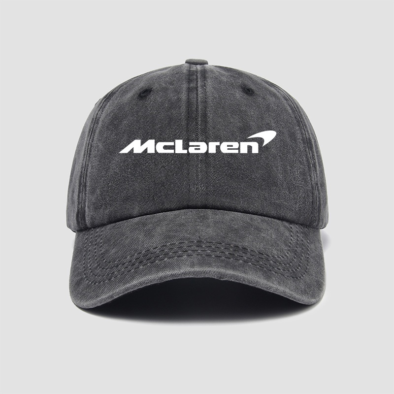 F1邁凱倫McLaren車隊帽子棒球帽男女新款鴨舌帽遮陽帽戶外防曬休