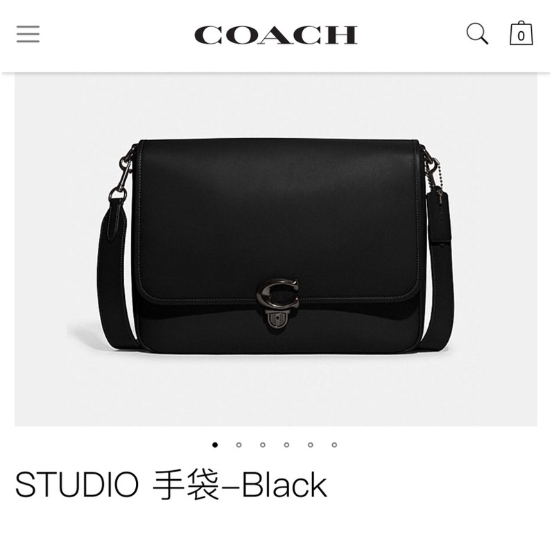 Coach男包studio手袋 保證正品 附防塵袋