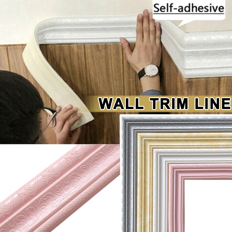 Wall Skirting Border/Wall Sticker For Wall Border/3D Foam/Wa