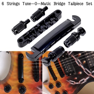6 Strings Tune-O-Matic Bridge Tailpiece Set for LP Gibson SG
