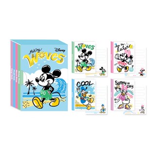 迪士尼Disney 方塊筆記(4入)-米奇 墊腳石購物網