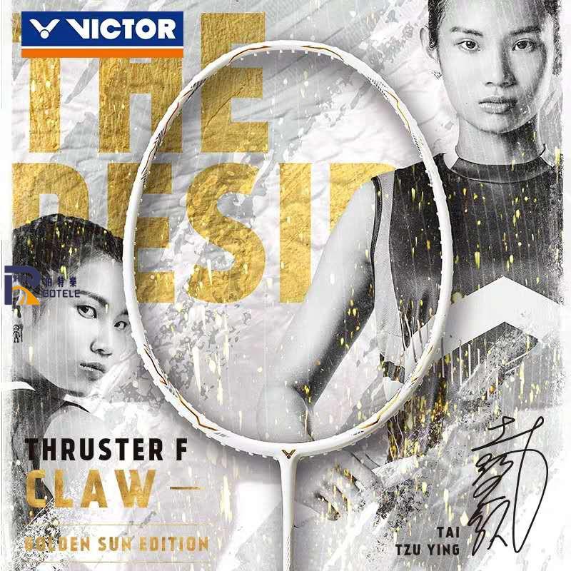 🔥優選品質 VICTOR 勝利 全碳素羽毛球拍 單拍戴資穎同款 TKC利爪 免費拉線 送防滑手膠