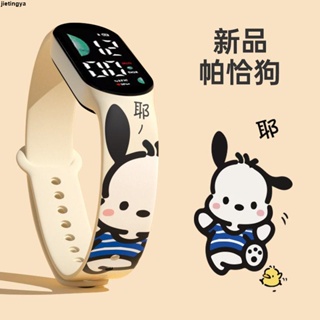 ✨腕錶 手錶 莫蘭迪輕奢森系學生黨手表韓版時尚簡約夜光防水兒童運動手環手表