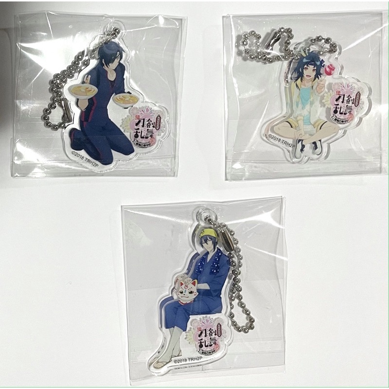 刀劍亂舞 花丸祭 壓克力吊飾 燭台切光忠 三日月宗近 太鼓鐘貞宗 小貞 まつり 吊飾 刀劍 刀亂 動畫 花丸