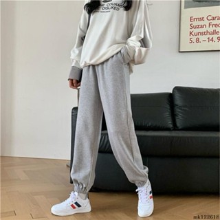 ⚡中大碼女裝⚡加大尺碼長褲 寬鬆 150公斤內可穿 顯瘦大尺碼運動褲女300斤胖mm春秋寬鬆束腳顯瘦學生小個子
