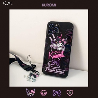 庫洛米kuromi少女辣妹卡通iPhone12手機11promax軟殼13pro xsmax6
