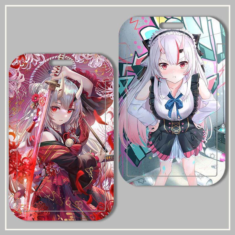 百鬼綾目 cos 立牌 周邊 假髮  百鬼綾目公交卡保護套學生食堂飯卡校園門禁證卡套胸卡工牌羊城通 SV3J