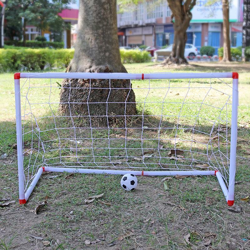 【拼全台灣最低價】兒童足球門便攜式可拆卸室內外運動體育玩具帶球泵充氣足球男孩