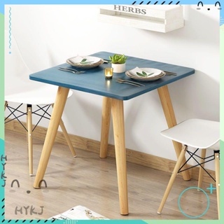 📃附發票 北歐風餐桌椅 組合餐桌 家用 實木腿 客廳吃飯桌子 小戶型飯桌 小型桌子