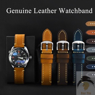 熱銷 現貨 Top Layer Cowhide Genuine Leather Watch Bracelet 18mm