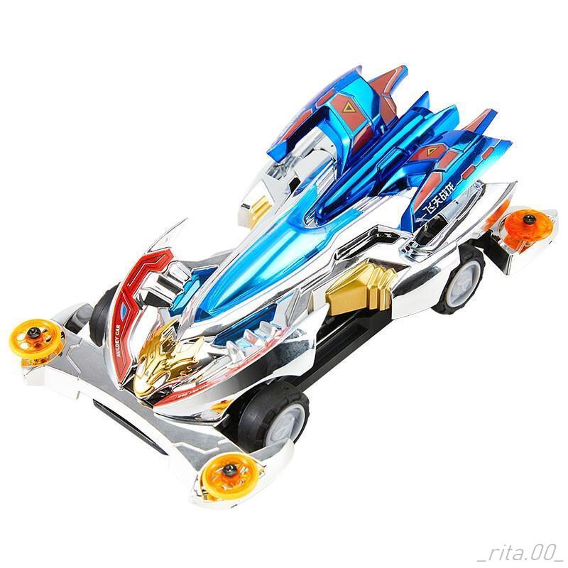現貨 四驅車改裝自製配件奧迪雙鉆四驅車兄弟拼裝競速賽道賽車男孩玩具飛天戰龍ZT101101