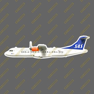 北歐航空 ATR72 擬真民航機3M貼紙 防水 尺寸165MM