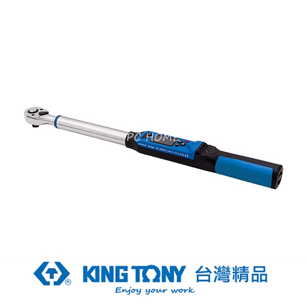 KING TONY 專業級工具 1/2"電子扭力扳手 40-200Nm KT34467-1AG