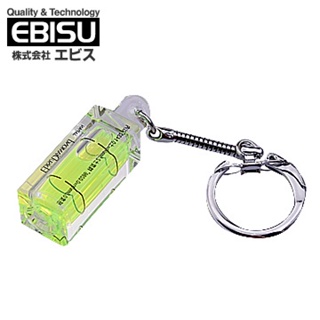 【日本EBISU】鑰匙圈水平尺 ED-KEY｜ASTool 亞仕托