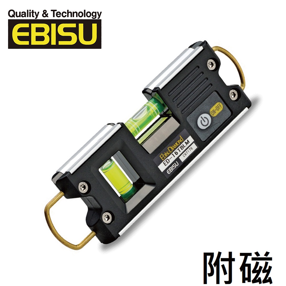 EBISU Mini系列 - Pro-Mini系列 - 雙掛勾強磁性LED水平尺｜ASTool 亞仕托