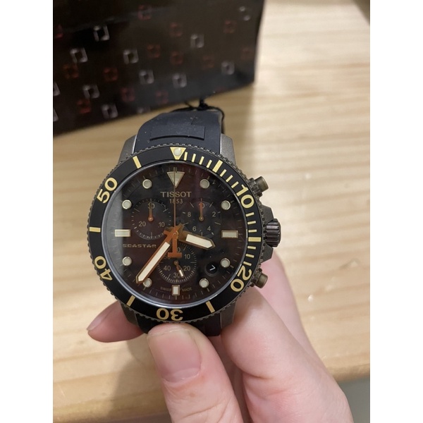 TISSOT 天梭表海洋之星玫瑰金錶