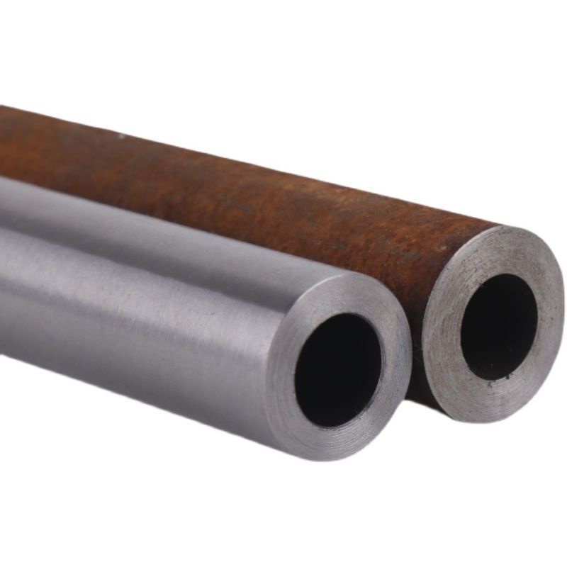 45號鋼無縫鋼管精密管黑方管鋼材鍍鉻精密鋼管圓管鐵管無縫管零切