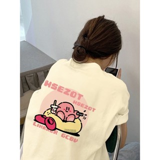 【鹿向南】100%純棉T恤 韓版上衣 oversize t恤 ins 風 正韓上衣 ins 風衣服 oversize