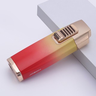 💘臺灣出貨💘破盤價防風打火機中邦高顏值漸變色打火機帶透明窗雪茄打孔器三直衝打火機造型打火機賴打客製化打火機噴槍打火機