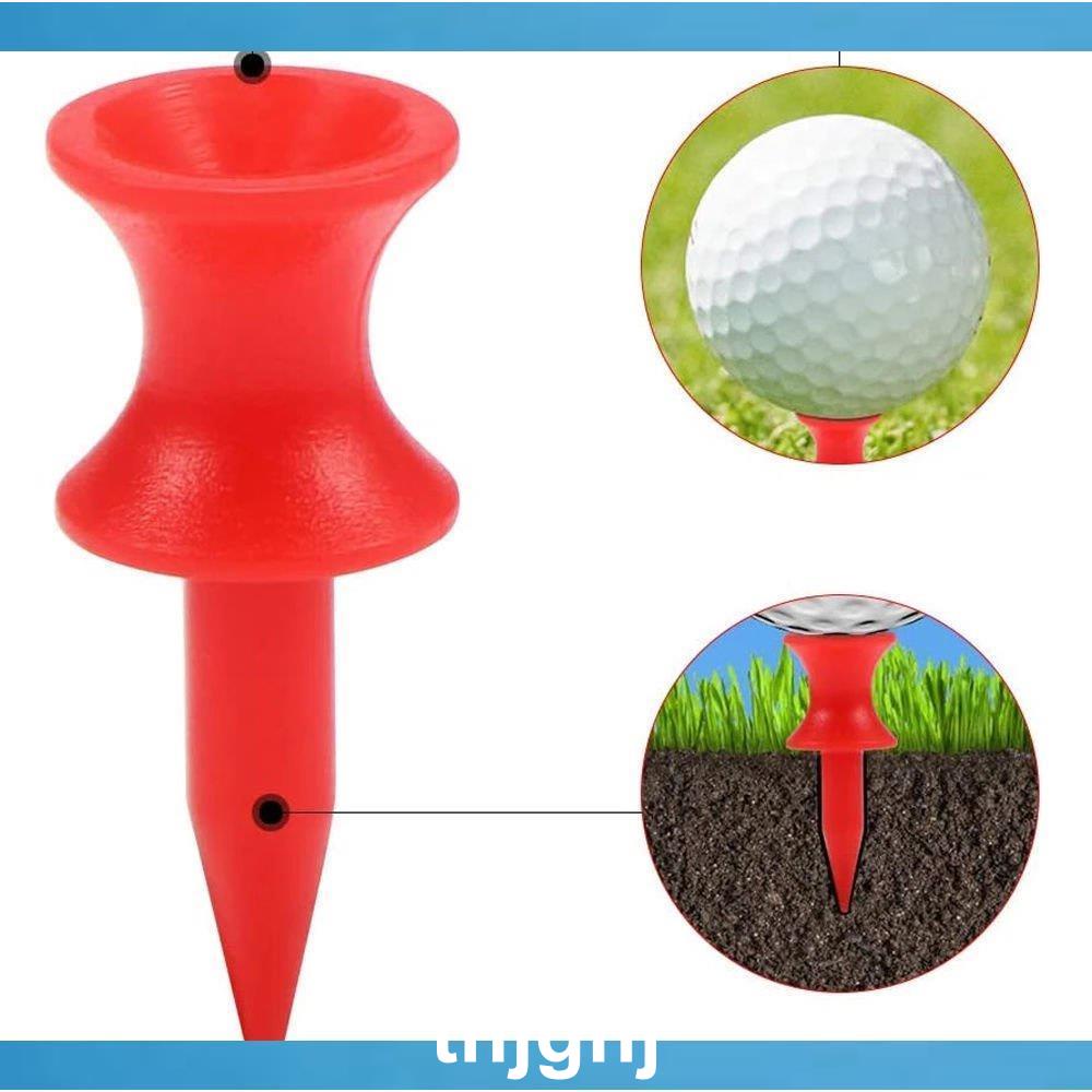 【過兒】高爾夫球TEE 50個裝 高爾夫雙層限位TEE 高爾夫限位球座 高爾夫短球釘 鐵桿TEE 高爾夫配件！