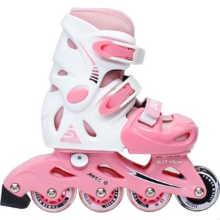*成功Success 兒童伸縮直排溜冰鞋S0480 粉M(17-19) 墊腳石購物網