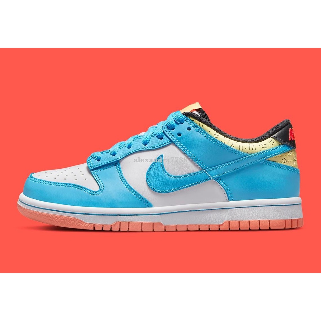 Kyrie Irving x Nike Dunk Low 白藍 水藍 經典時尚休閒滑板鞋DN4179-400