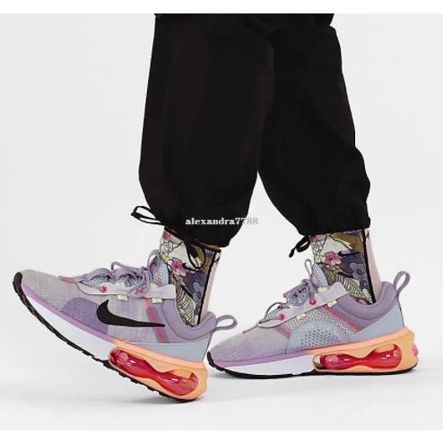 W Nike Air Max 2021 芋頭紫 灰橘 大氣墊 增高運動慢跑鞋 女鞋