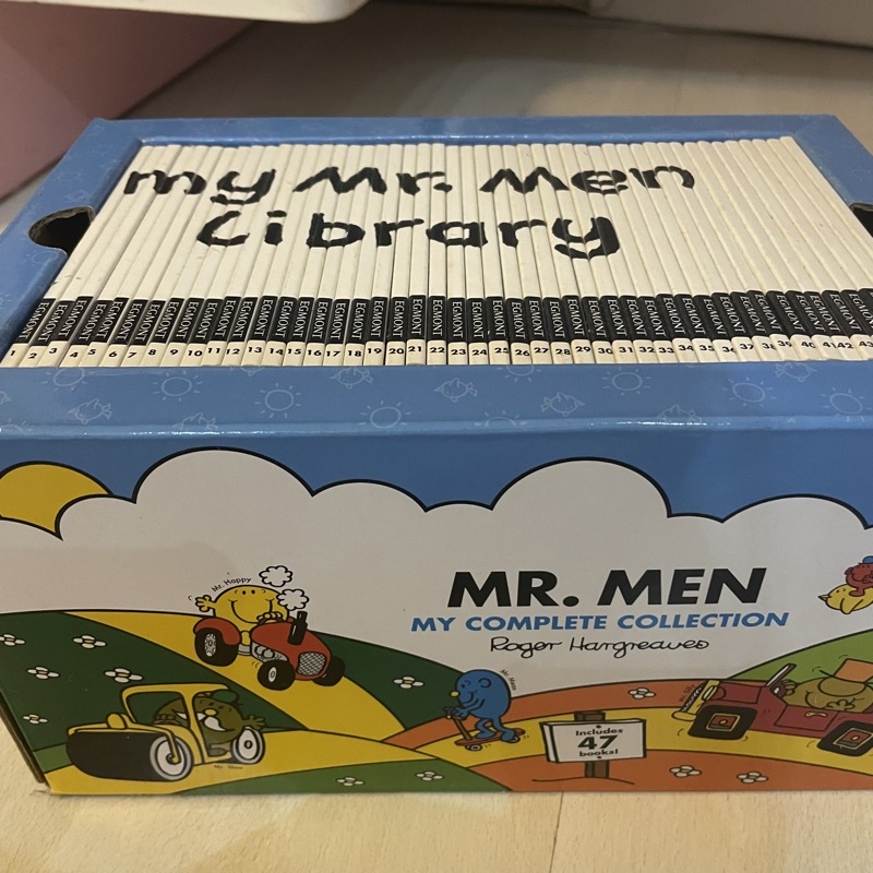 英國卡通 Mr. Men MY COMPLETE COLLECTION 奇先生妙小姐 系列英語童書全套共47本