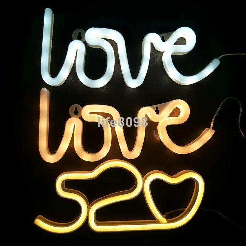 【熱銷款】led英文字母燈 love520求婚生日布置裝飾燈 發光數字燈 表白告白燈01 zz